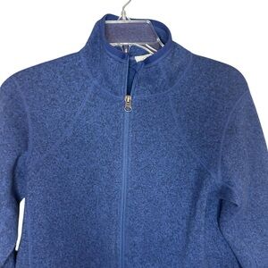 Nike ACG Blue Full Zip Fleece Jacket Small Outdoor Hiking